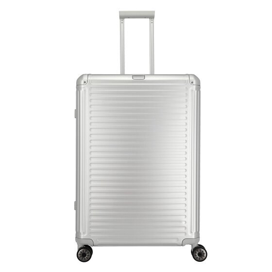 Travelite Next 4-Rollen Trolley Aluminium 77 cm
