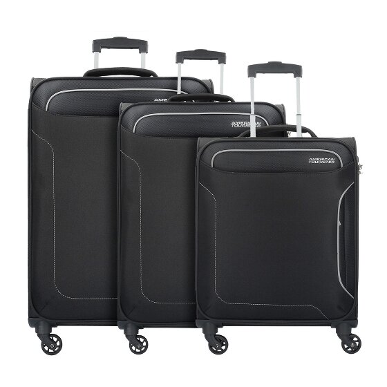 American Tourister Holiday Heat 4 Rollen Kofferset 3-teilig
