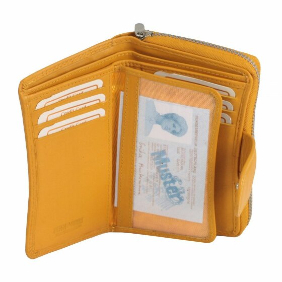 Greenburry Spongy Geldbörse Leder 8,5 cm