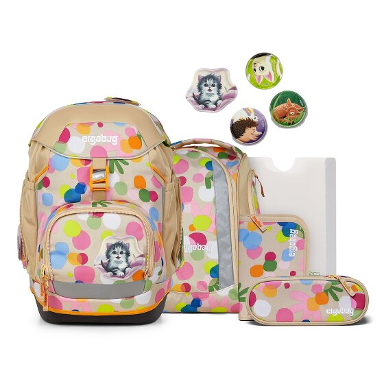 Ergobag Pack Schulranzen-Set 6tlg. inkl. Klettie-Set
