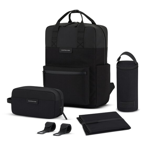 Kapten & Son Bergen Wickelrucksack Set 4 tlg. Laptopfach