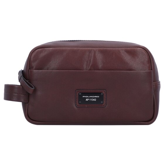 Piquadro Harper Kulturbeutel Leder 23 cm