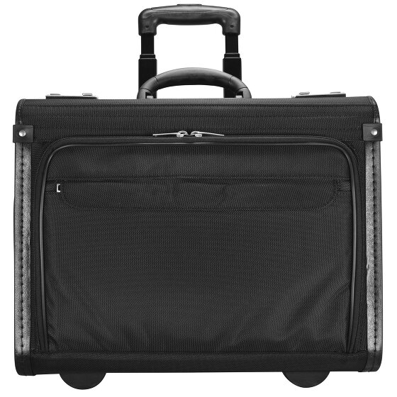 d&n Business & Travel 2 Rollen Businesstrolley 35 cm Laptopfach