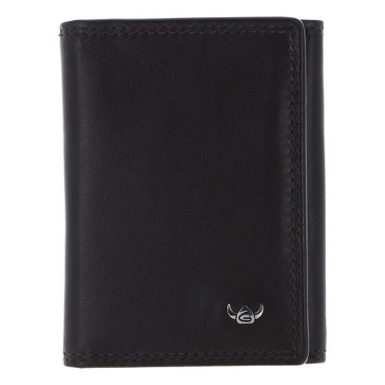 Golden Head Polo Geldbörse RFID Schutz Leder 10 cm