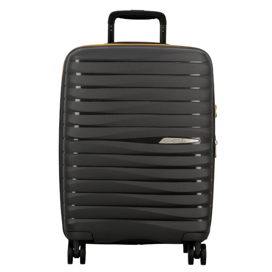 Jump Xwave 4 Rollen Kabinentrolley 55 cm mit Dehnfalte