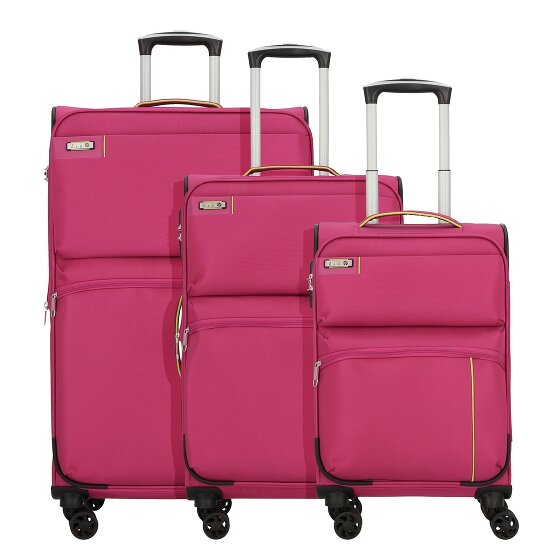 d&n Travel Line 6704 4 Rollen Kofferset 3-teilig