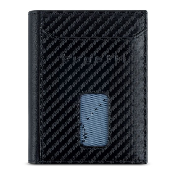bugatti Secure Slim Geldbörse RFID Schutz Leder 8 cm