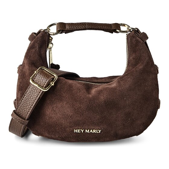Hey Marly Lifetime Sister Suede Schultertasche Leder 25 cm
