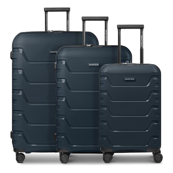 Smartbox Edition 01 4 Rollen Kofferset 3-teilig mit Dehnfalte