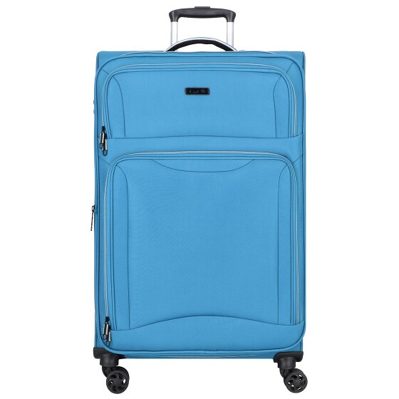d&n Travel Line 9204 4 Rollen Trolley L 76 cm mit Dehnfalte