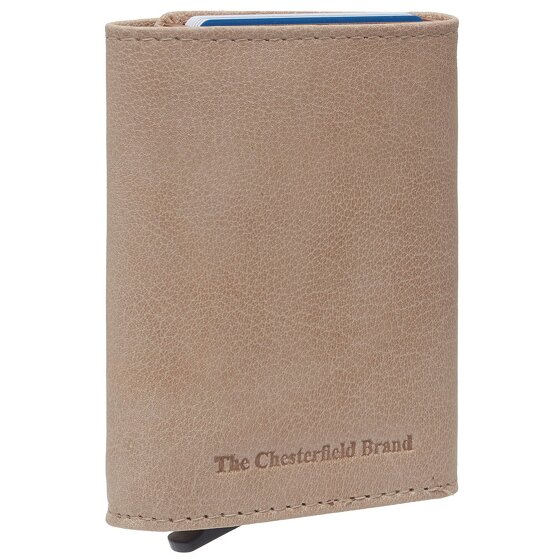 The Chesterfield Brand Paris Kreditkartenetui RFID Schutz Leder 7 cm