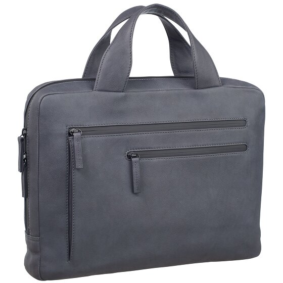 Leonhard Heyden Den Haag Aktentasche Leder 38 cm Laptopfach