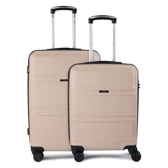 Benzi 5739 4 Rollen Kofferset 2-teilig