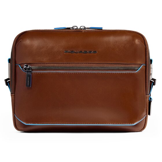 Piquadro Blue Square Umhängetasche RFID Schutz Leder 25 cm