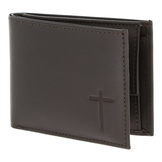 oxmox Leather Geldbörse RFID Schutz Leder 11 cm
