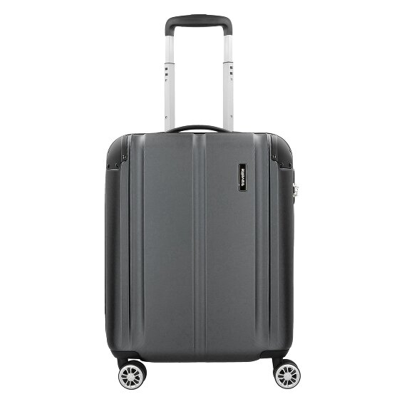 Travelite City S 4-Rollen Kabinentrolley 55 cm