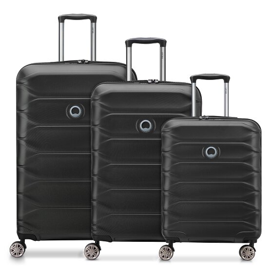 Delsey Paris Meteor 4 Rollen Kofferset 3-teilig mit Dehnfalte