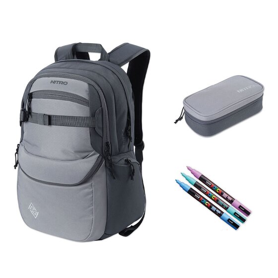 NITRO Future Hero Schulranzen-Set 3-teilig