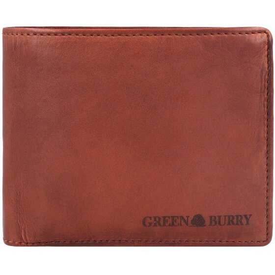 Greenburry Vintage Washed Geldbörse Leder 13 cm