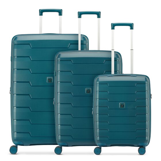 Roncato Skyline 2.0 4 Rollen Kofferset 3-teilig mit Dehnfalte