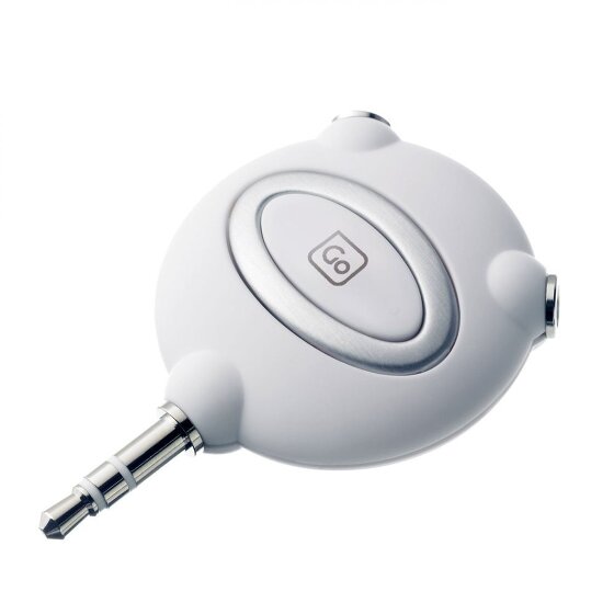 Go Travel Elektro + Elektronikgeräte Splitter für 2 Kopfhörer