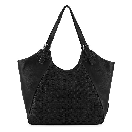 FredsBruder Calm Weave Shopper Tasche Leder 45 cm