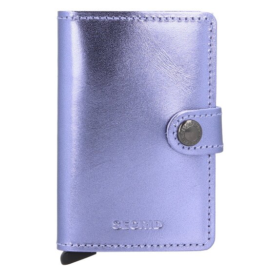 Secrid Miniwallet Metallic Kreditkartenetui Geldbörse RFID Leder 6,5 cm