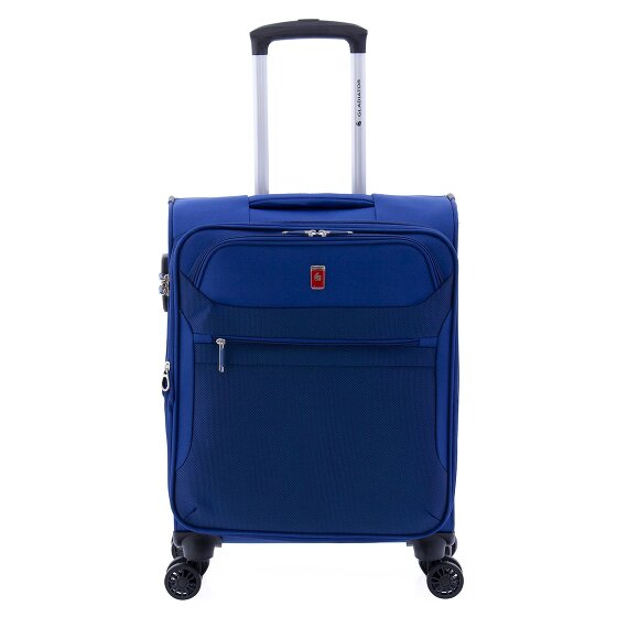 Gladiator 2000 4 Rollen Kabinentrolley 55 cm mit Dehnfalte