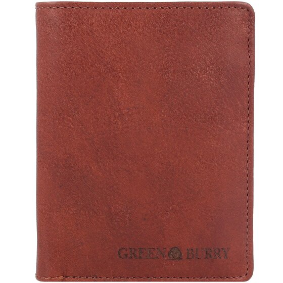 Greenburry Vintage Washed Geldbörse Leder 10 cm