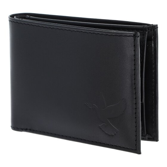 oxmox Leather Geldbörse RFID Schutz Leder 11 cm