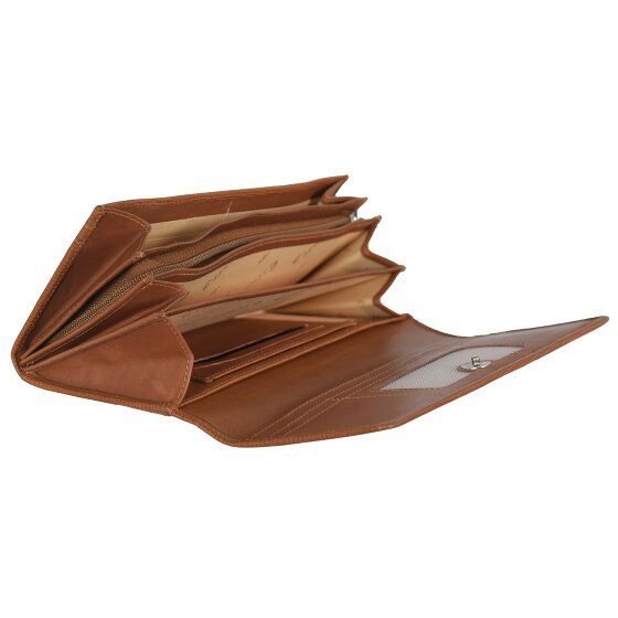 Esquire Boston Damenlanggeldbörse Leder 19 cm