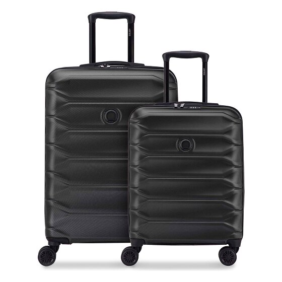 Delsey Paris Meteor 4-Rollen Kofferset S+M mit Dehnfalte