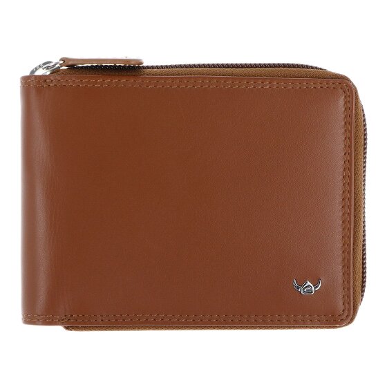 Golden Head Polo Geldbörse RFID Schutz Leder 12.5 cm