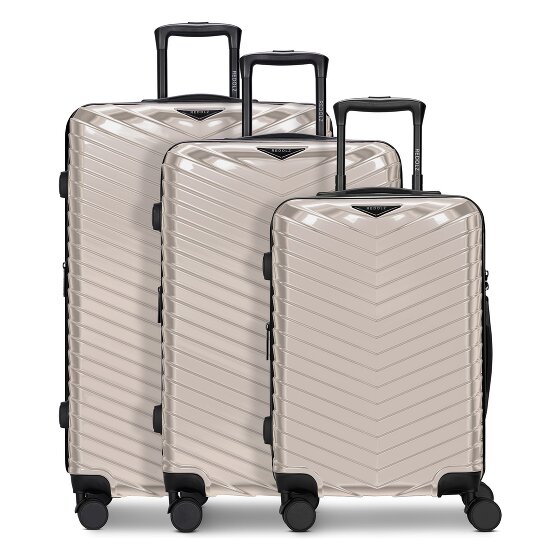 Redolz Essentials 18 4 Rollen Kofferset 3-teilig mit Dehnfalte