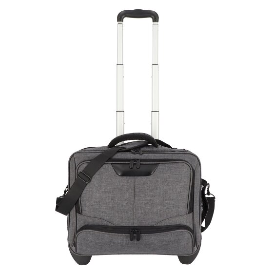 Dermata 2 Rollen Businesstrolley 44 cm Laptopfach