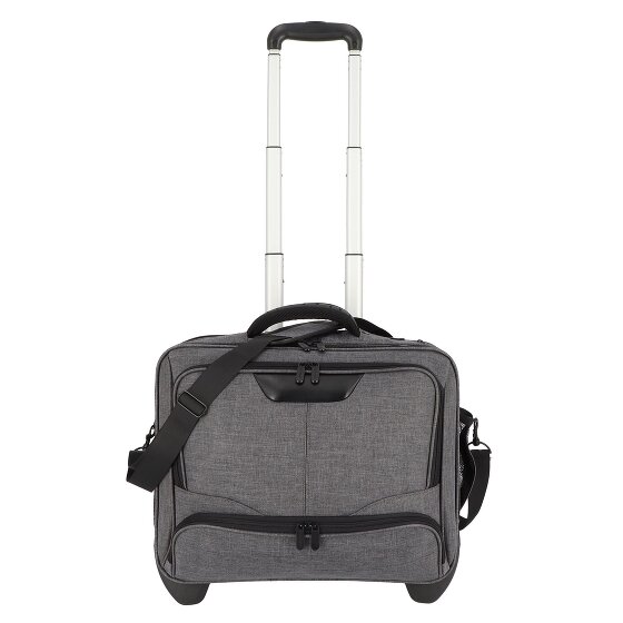 Dermata 2 Rollen Businesstrolley 44 cm Laptopfach