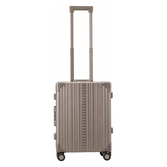 Aleon Traveler Domestic 4-Rollen Kabinentrolley Aluminium 55 cm