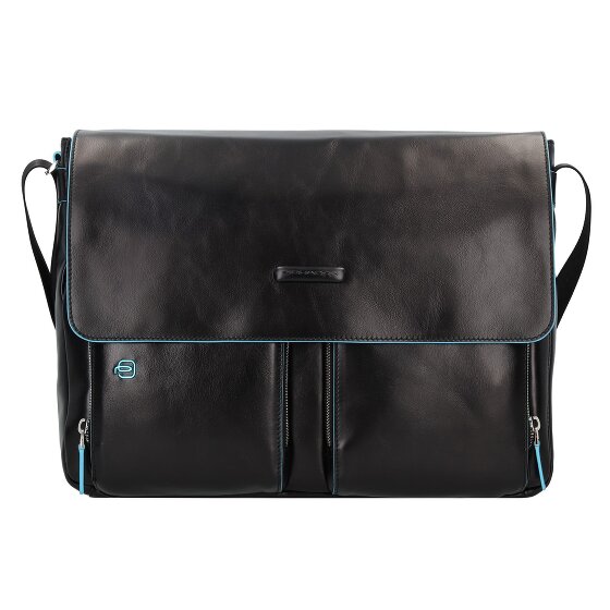 Piquadro Blue Square Messenger Leder 37 cm Laptopfach