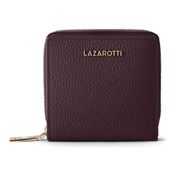 Lazarotti Bologna Leather Medium Zip-Around Geldbörse Leder 10 cm