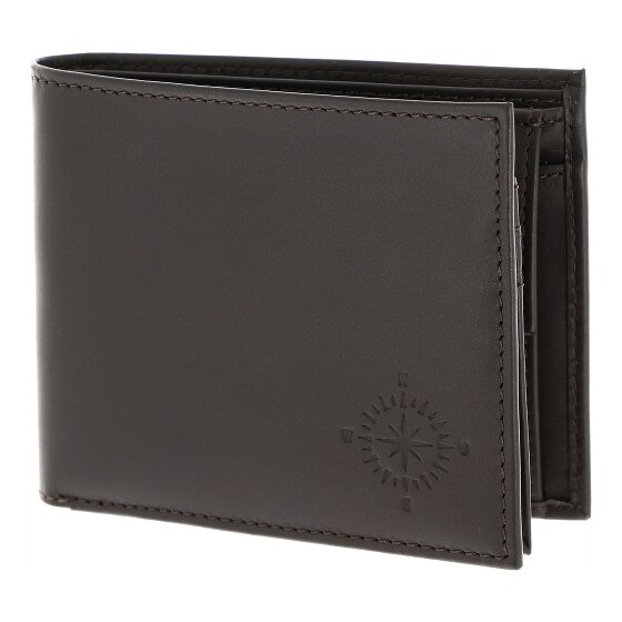 oxmox Leather Geldbörse RFID Schutz Leder 12 cm