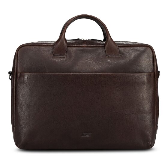 Jost Glasgow Aktentasche Leder 40 cm Laptopfach