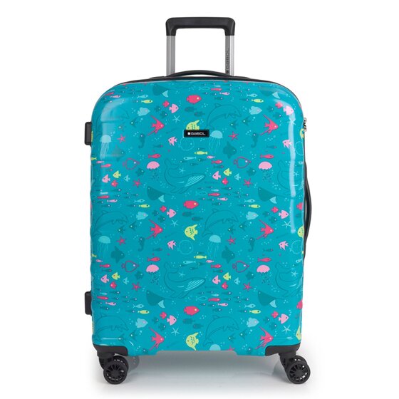 Gabol Acqua 4 Rollen Trolley M 66 cm