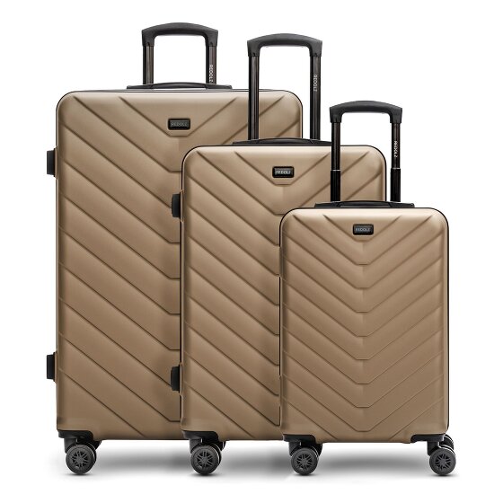Redolz Essentials 07 3-SET 4 Rollen Kofferset 3-teilig