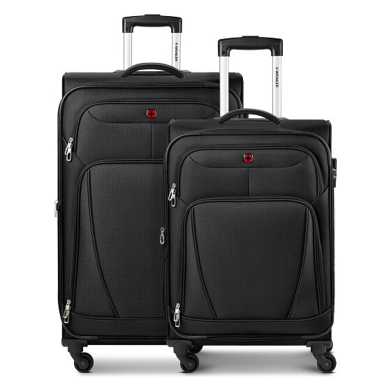 Wenger Beaumont 4 Rollen Kofferset 2-teilig mit Dehnfalte