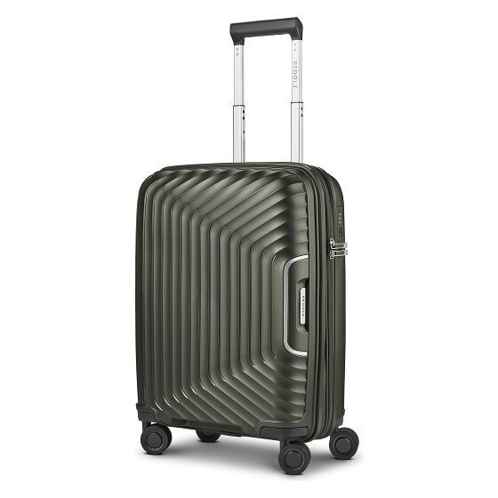 Redolz Essentials 01 4 Rollen Kabinentrolley 53 cm mit Dehnfalte