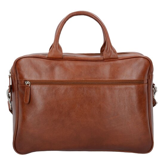 Dermata Aktentasche Leder 40 cm Laptopfach