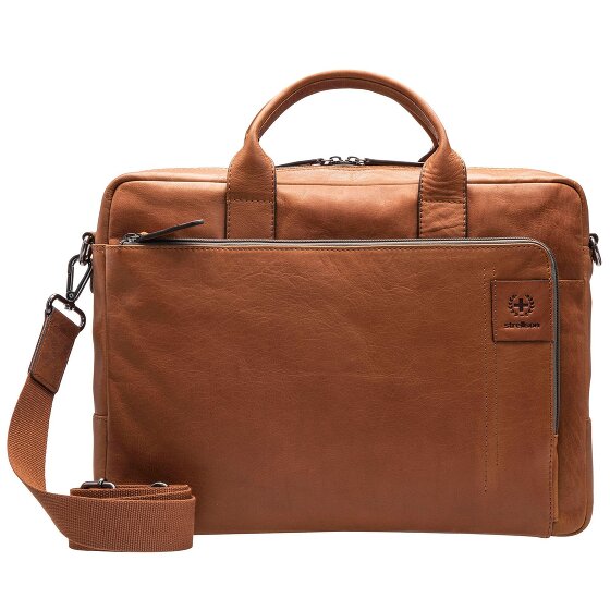 Strellson Hyde Park Charles Aktentasche Leder 39 cm Laptopfach