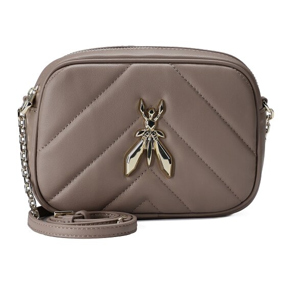 Patrizia Pepe Fly Padded Umhängetasche Leder 19.5 cm