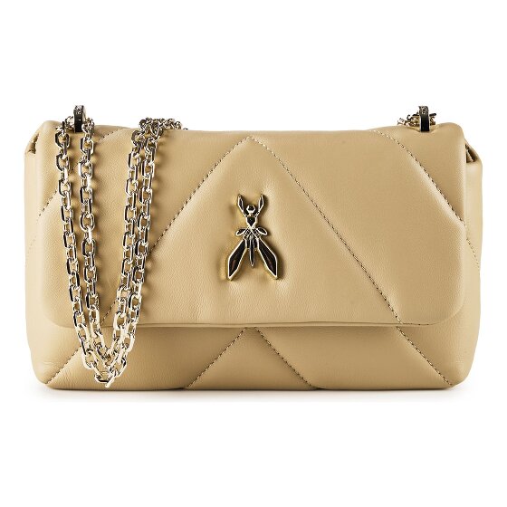 Patrizia Pepe Fly Padded Umhängetasche Leder 25 cm