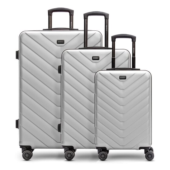 Redolz Essentials 07 3-SET 4 Rollen Kofferset 3-teilig